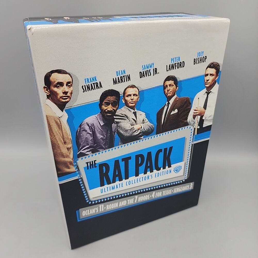 The Rat Pack Ultimate Collector's Edition DVD Box Set, Sinatra, Martin, Davis...